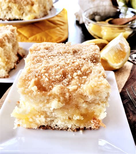 Meyer Lemon Coffee Cake #CoffeeCakeDay