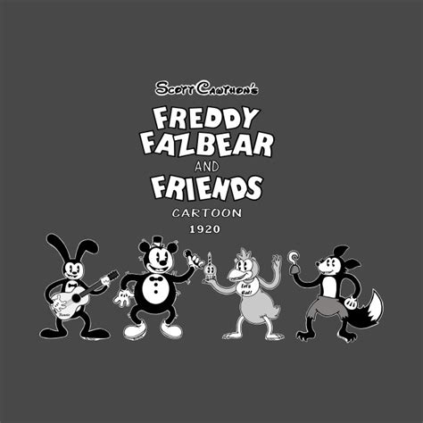 Freddy Fazbear and Friends - Five Nights At Freddys - T-Shirt | TeePublic