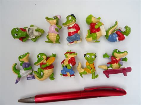 Collectibles FIGURES COLLECTIBLES KINDER SURPRISE SET CRAZY CROCOS CITY CROCODILES 1992 ...