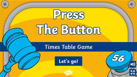 Times Table Press the Button Game - Twinkl