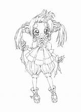 Coloring Sureya Chibi Lineart Coloriages Yampuff Dessins Adulte  sketch template