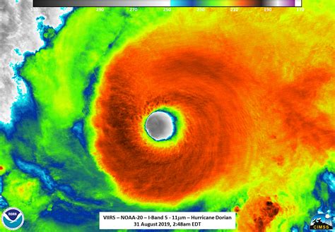 Hurricane Dorian 2019 | NOAA National Environmental Satellite, Data, and Information Service ...