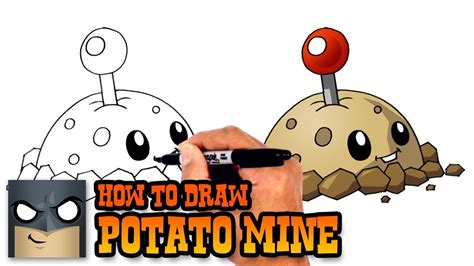 How to Draw Potato Mine - Plants vs Zombies