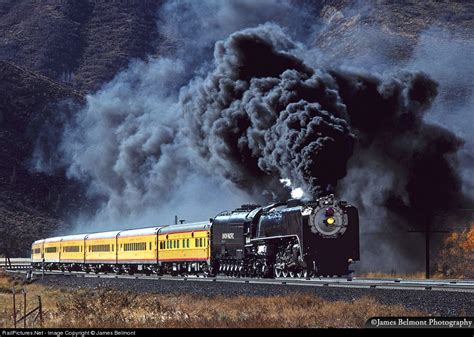 UP 8444 Union Pacific Steam 4-8-4 at Emory, Utah by James Belmont | Steam trains photography ...