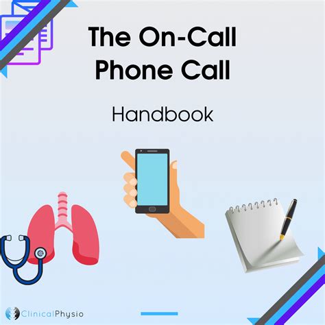 The On-Call Phone Call Handbook | Clinical Physio