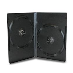 14mm Black Standard Double DVD Case