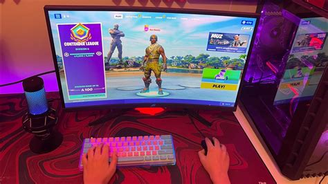 Fortnite But You Are Me (POV) Cotton Candy Clix Keyboard + $10,000 ...