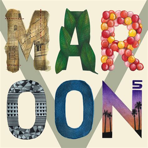 MAROON 5 illustration for their new album V. #Maroon5 #AdamLevine Cd ...