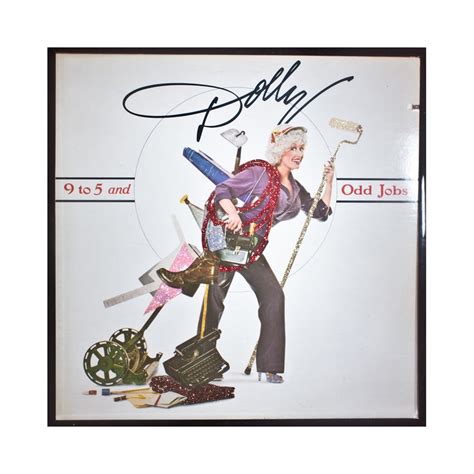 Glittered Dolly Parton 9 to 5 Album - Etsy