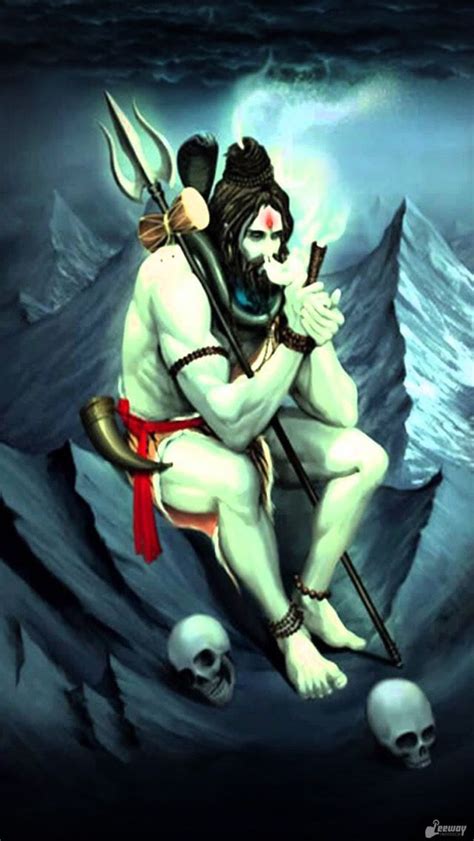 Lord Shiva Smoking Ganja Wallpapers