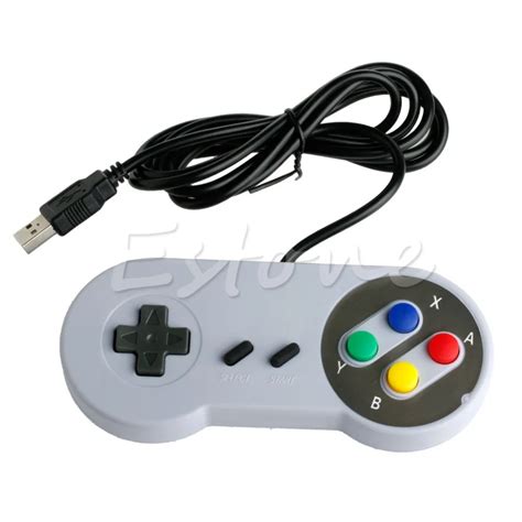 1PC USB Controller For Super Nintendo SNES PC/ Mac Emulator NES Windows GamePad-in Gamepads from ...