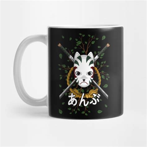 Yamato Anbu Mask Naruto Mug - Naruto Merch Shop