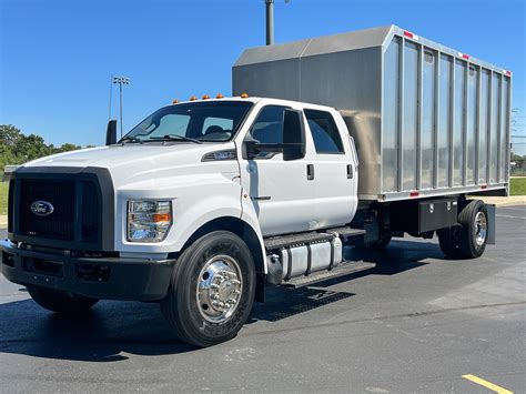 Used 2017 Ford F-750 Super Duty Crew Cab Chipper Truck - PowerStroke Diesel - Automatic - LOW ...