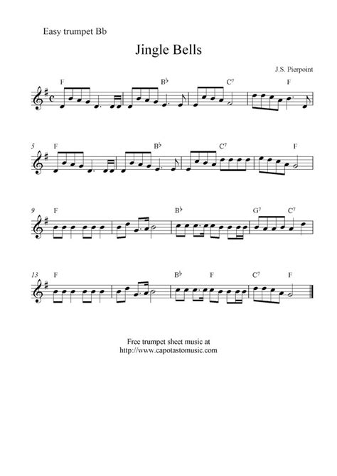 jingle bells cornet sheet music google images | Jingle Bells, free ...