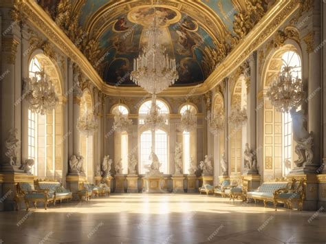 Premium AI Image | A beautiful Palace of Versailles illustration