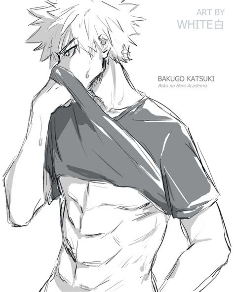 Bakugo Katsuki shiiiro.san - Illustrations ART street