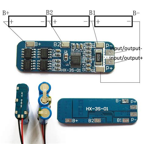 Bms Circuit Diagram For Lithium-ion Battery