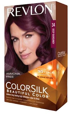 Revlon Hair Color 34 Deep Burgundy | My Market BD