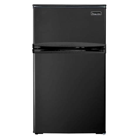 Magic Chef 3.1 cu. ft. Mini Refrigerator in Black-HMDR310BE - The Home ...