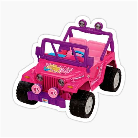 "toy jeep" Sticker for Sale by champagnefawn | Redbubble