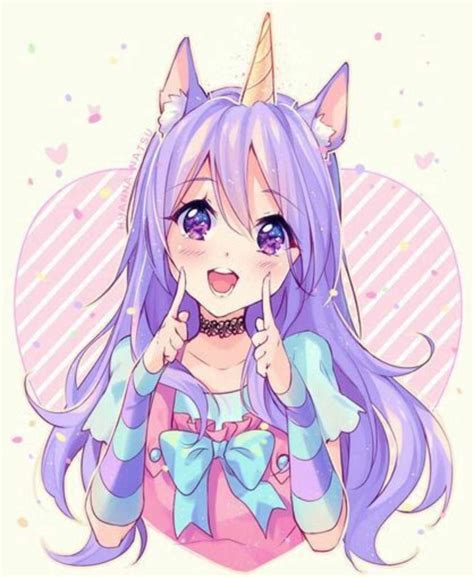 Anime unicorn girl | •Anime• Amino