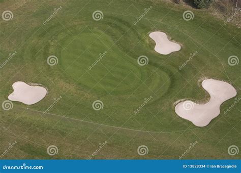 Golf aerial stock photo. Image of bushes, golf, view - 13828334