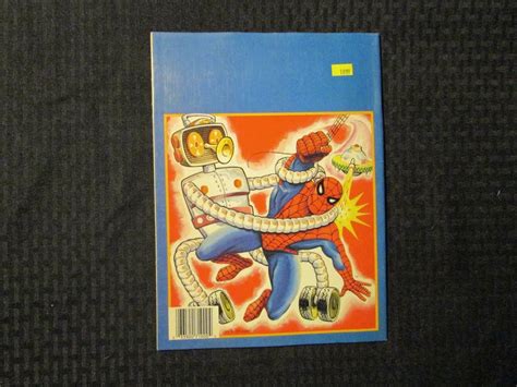 1990 AMAZING SPIDER-MAN Coloring Book FN 6.0 Golden / Uncolored | Comic ...