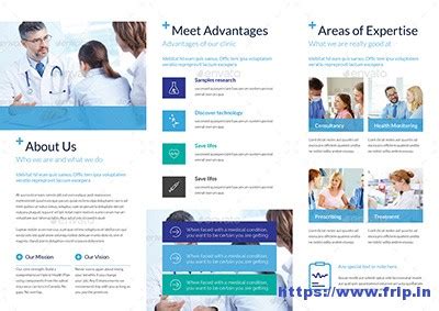 25 Best Medical Brochure Design Templates 2024 - Frip.in