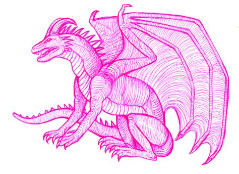 Pink Dragon by qwerty1198 on DeviantArt