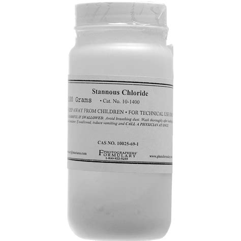 Photographers' Formulary Stannous Chloride (100g) 10-1400 100G