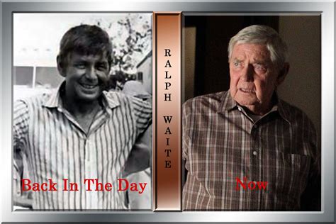 Pin by Brenda Barney on Celebrities-Then and Now | The waltons tv show, Ralph waite, John boy