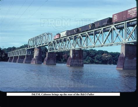 D&TSL View Maumee River Bridge rear of Train 9-20-79 | The Nickel Plate ...