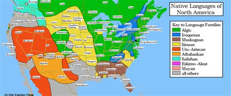 Map Of Native American Languages - Sella Daniella