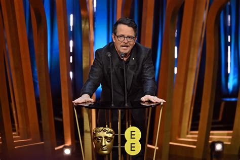 Michael J Fox celebrated for presenting award at the Baftas