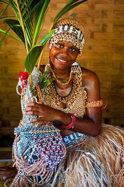 SOUTH PACIFIC STOCK PHOTOS| Solomon Island woman in Bride Price dress ...