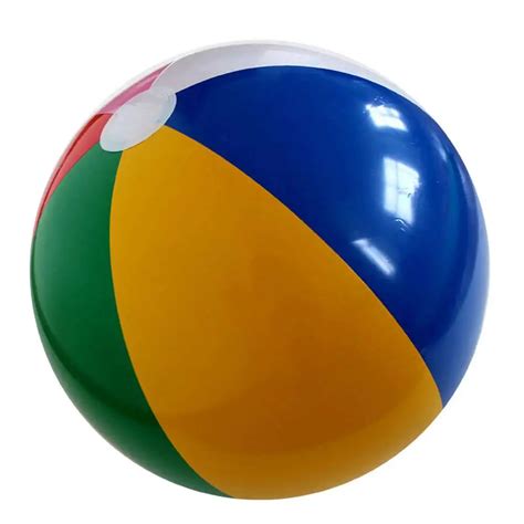 6 PCS/ Lot Colorful Inflatable Ball Kids Toy Ball Children Game Play ...