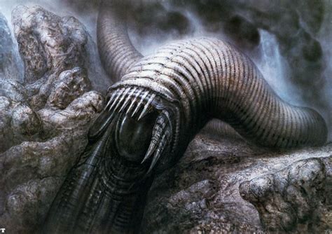 dune worm XII (giger 1979) | Dune art, Giger art, Hr giger