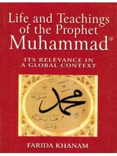 Life and Teachings of the Prophet Muhammad / life-and-teachings-of-the ...