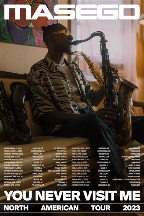 MASEGO REVEALS 2023 U.S. TOUR DATES - Capitol Records