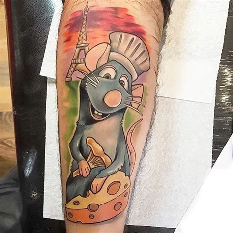 Ratatouille Tattoo | Disney tattoos, Cartoon tattoos, Tattoos