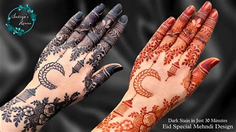 Ramzan Eid 2023 mehndi design | simple back hand mehndi | Latest mehndi ...