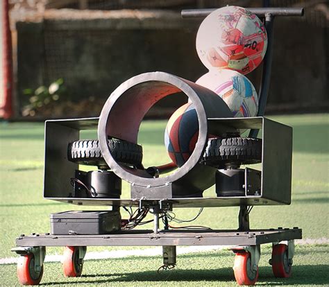 DIY Football Shooter | Soccer Ball Launcher Machine | Nevon Projects