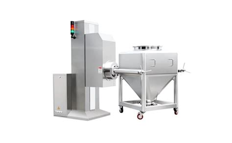 Automatic Lifting Blender Powder Mixer Machine Industrial SED-TH Series - SED Pharma