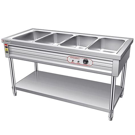 Commercial Marie Food Warmer Stainless Steel Electric 10 Pan Bain Marie ...