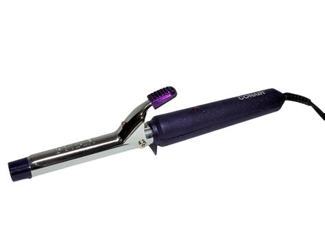 Conair Curling Iron 1" or 3/4" Chrome Barrel Purple Handle 1 Heat Setting – Togonyigba