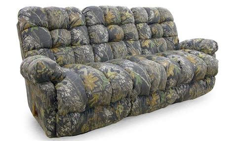 Mossy Oak Recliner Sofa - Grand Home Furnishings | 0216966 | Camo home decor, Reclining sofa ...