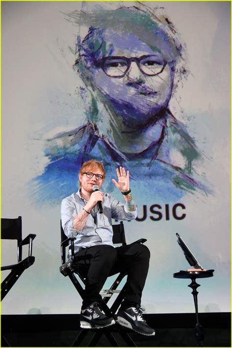 Ed Sheeran Attends 'Songwriter' Premiere at Apple Music Presents in LA ...