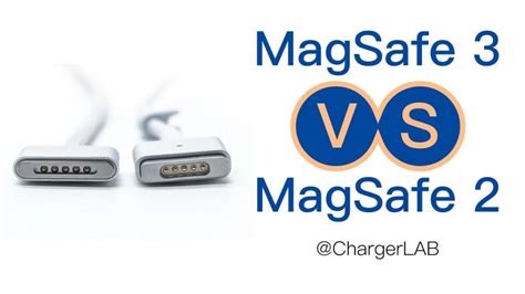 Comparison of Apple MagSafe 3 & MagSafe 2 Cable - Chargerlab