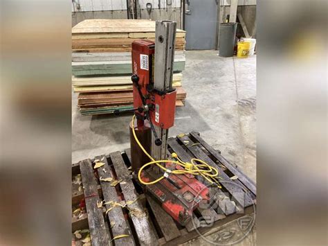 HILTI DD-160E COMPACT DIAMOND CORING RING KIT - Jeff Martin Auctioneers, Inc.