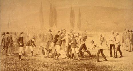 THIS DATE IN HISTORY: First football game was May 14, 1874 | Channels ...